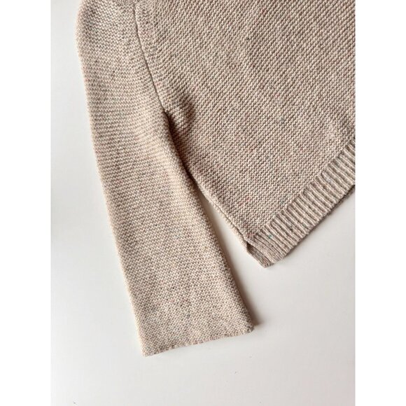 MADEWELL Donegal Funfetti flecked wide sleeve sweater Sweater, Size M - Picture 8 of 16